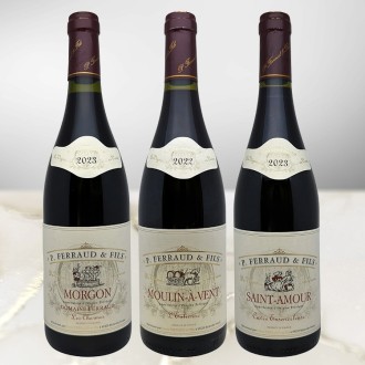 [ピエール・フェロー]クリュ・ボジョレー 3種飲み比べセット