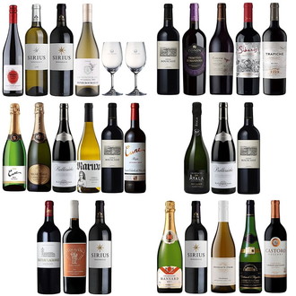 《頒布会》機内・ラウンジ採用ワイン（6カ月プラン）各14,619円（税込）×6回