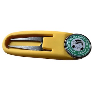 [88TEES]スマート グリーンフォーク（マーカー付き） イエロー