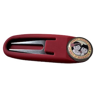 [88TEES]スマート グリーンフォーク（マーカー付き） レッド