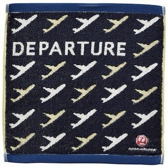 [JALオリジナル]ウォッシュタオル フライトプラン