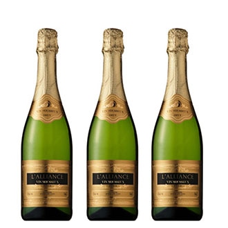 [ド・グラッシ]ラリアンス ブリュット 3本セット