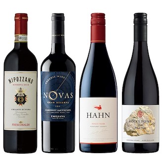 国際線JALファーストクラス・ビジネスクラス採用 赤ワイン 4本セット