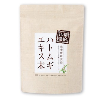 10倍濃縮ハトムギエキス末（280g）