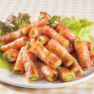 ひとくちアスパラベーコン