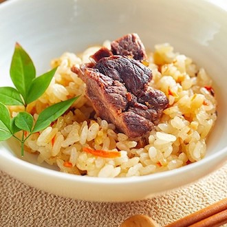 山形県産黒毛和牛 牛角煮飯