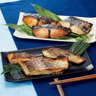 [グランドニッコー淡路]焼き魚セット（鯛・鰆）