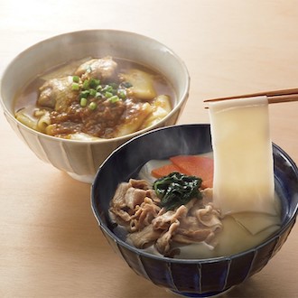 [花山うどん]鬼ひも川 冷凍うどん