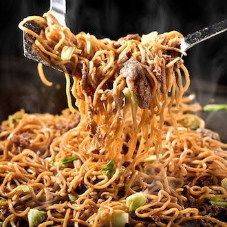 [吉野家×富士宮焼きそば]牛肉やきそば8食セット