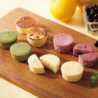 ひとくちが嬉しい！4種の味わい[JALショッピング×御献上カスティーラ]ひとくちチーズケーキ4種セット