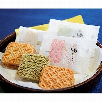 大坂[菓匠文楽] ワッフル 福もよ