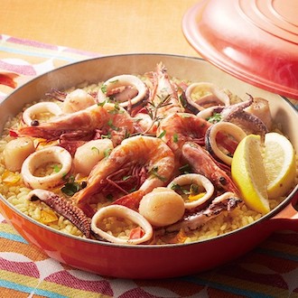 ※欠番※Manma【パエリア専用米付き】フライパンで簡単 有頭えびのパエリアセット