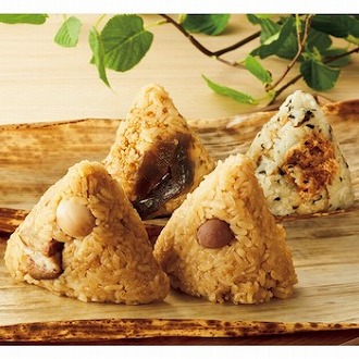 [すわき後楽中華そば]ゲンコツおにぎり4種詰合せ