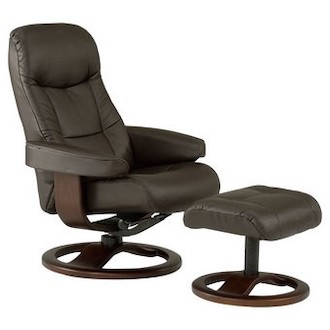 [シモンズ]フィヨルド リクライニングチェア215 ハバナｘエスプレッソ