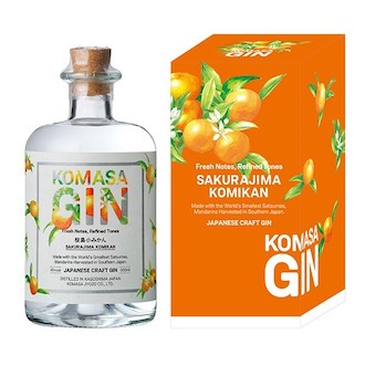 KOMASA GIN（コマサ ジン）-桜島小みかん-