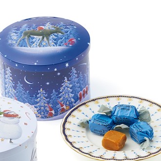 [GARDINERS]クリスマス ノスタルジック缶シーソルトキャラメルファッジ