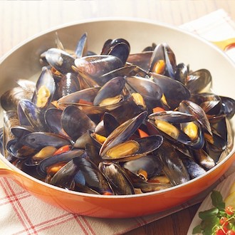 アイルランド産ムール貝1㎏×2パックセット