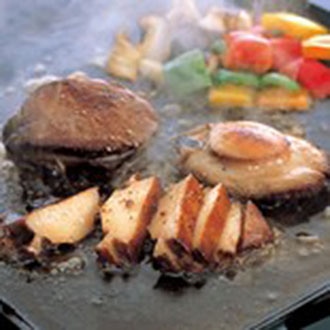 天然あわびステーキ