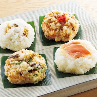 [かまくら工房]笹かぜ越後もちめし（鮭ずしちまき・山菜ちまき・ちりめん山椒・和牛ごぼう）