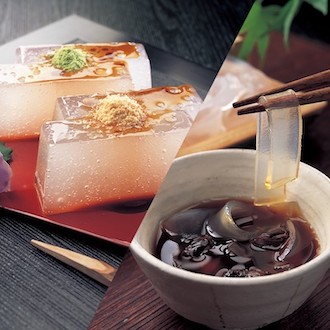 奈良吉野[吉田屋]くずもち・葛きり詰合せ