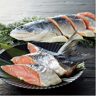 [鮭匠ふじい]北海道根室産 時しらず鮭