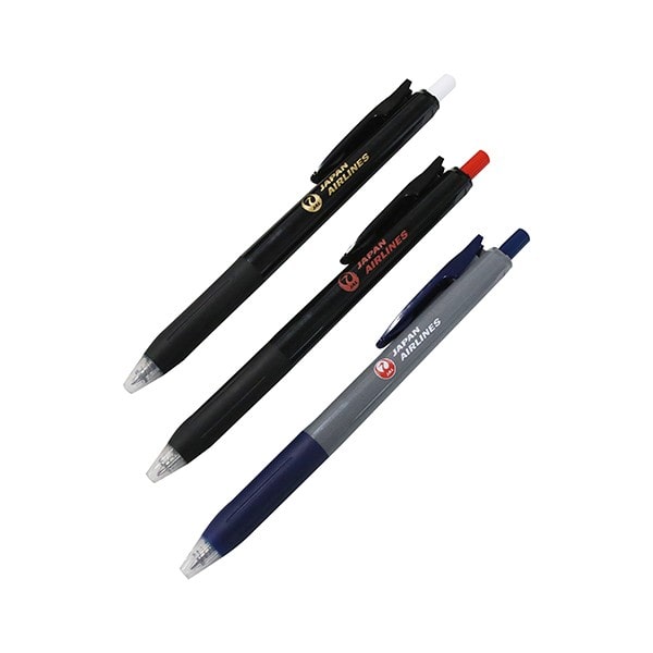 [JALオリジナル]サラサボールペン 3本セットII ブラック・ブラック