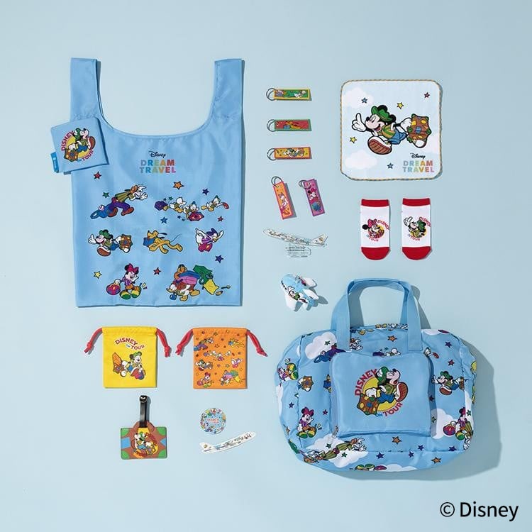 JAL DREAM EXPRESS 30th] JALオリジナル ミッキーマウス ラゲッジタグ