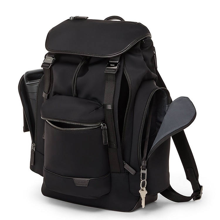 TUMI]HARRISON 「グリフィン」フラップ・バックパック ブラック