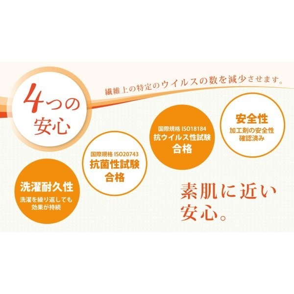 シモンズ]ウエルネスリープ ボックスシーツ45厚 クイーン *抗ウイルス