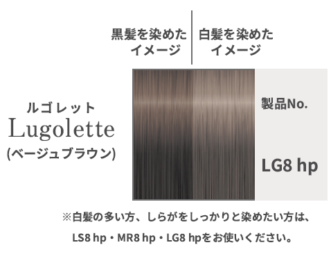 ルゴレット （ベージュブラウン） / LG8 hp