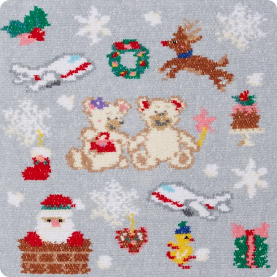 [FEILER×JALショッピング]リーベアンドリリア柄