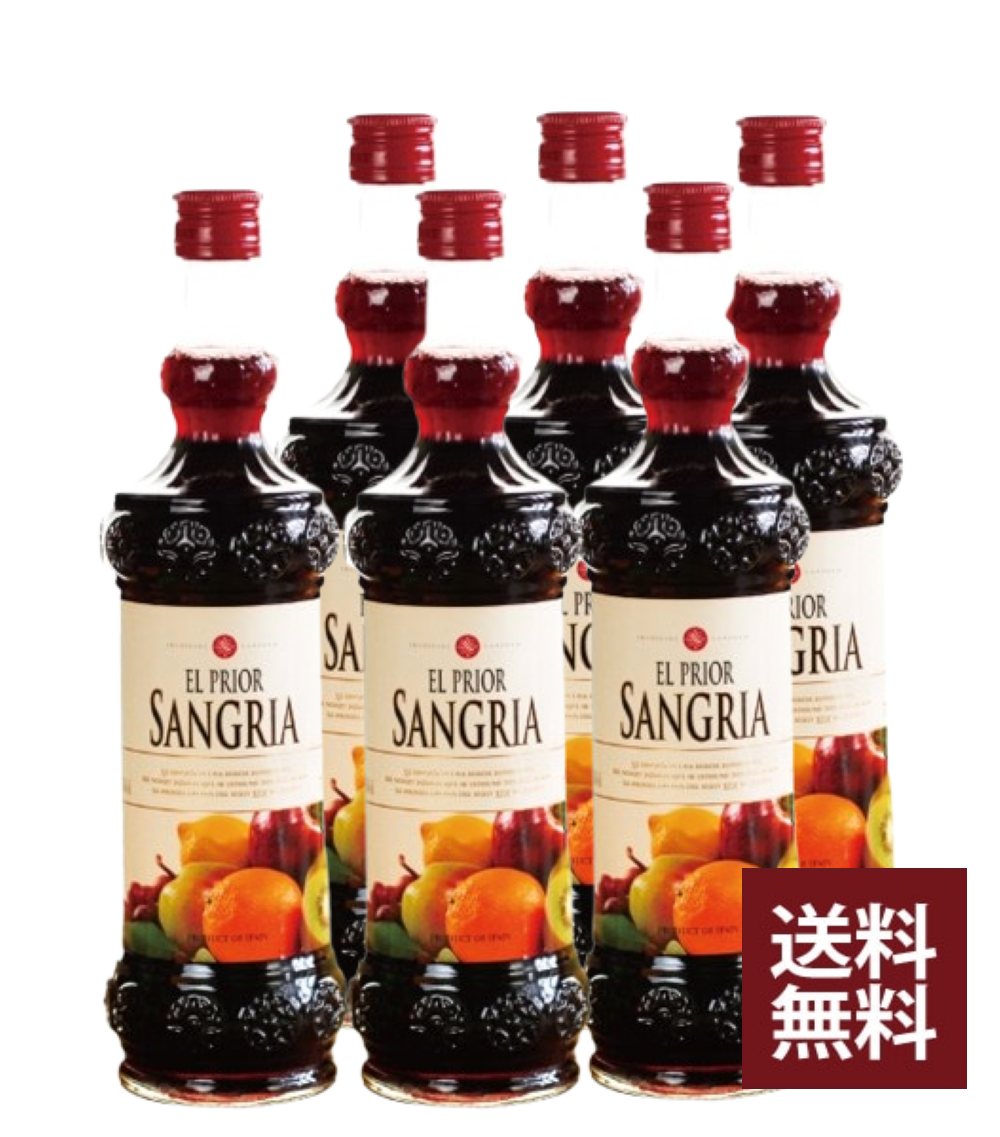 ロケタ オリヘン エル プリオール サングリア <ワイン×フルーツ>6本セット 750ml