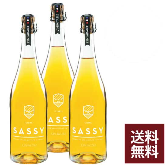 プレミアム・シードル SASSYシードル 3本セット アルコール度数5.2%