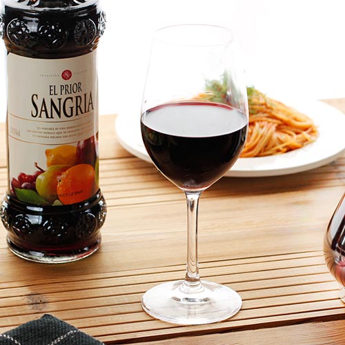 サングリアのグラス