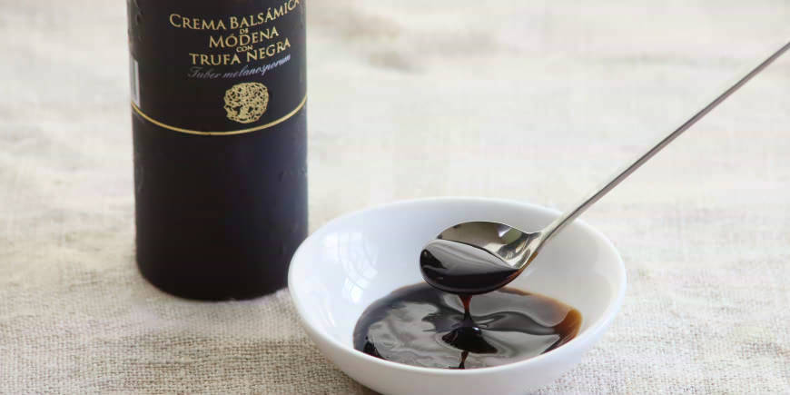 【マイケス・グルメ】黒トリュフ入りバルサミコクリーム