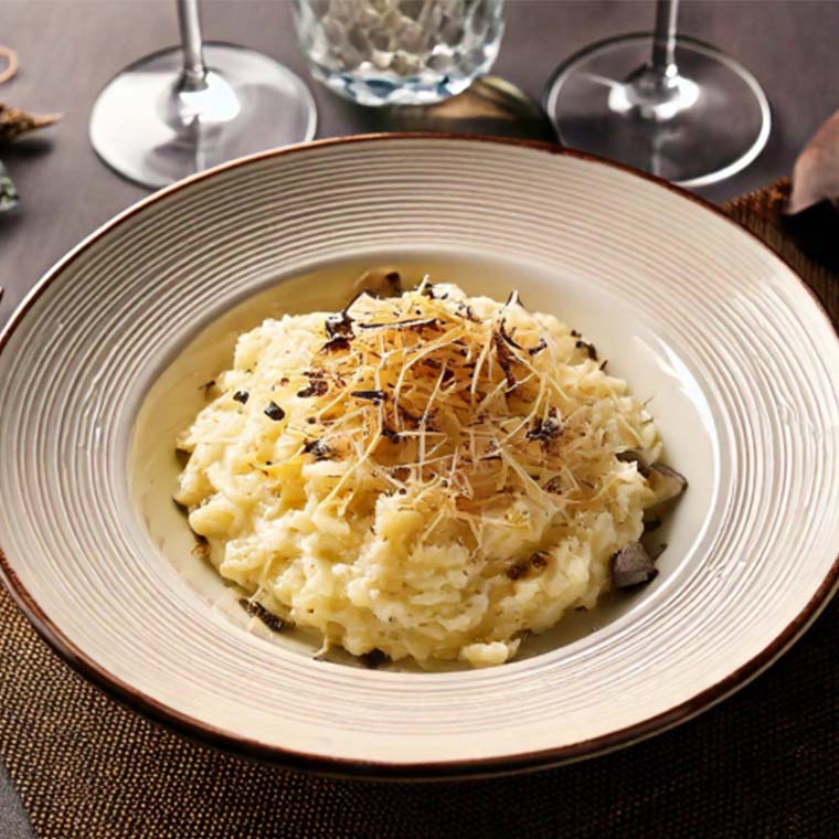キナラ トリュフ 調理例 リゾット