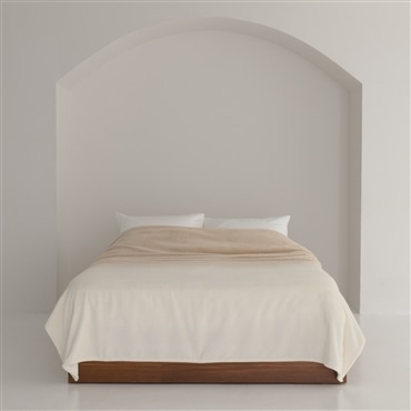 nishikawa[西川]hauu(はう)　もちもちブランケット　ベージュ　シングル　送料込み