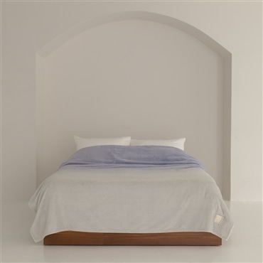 nishikawa[西川]hauu(はう)　もちもちブランケット　パープル　シングル　送料込み