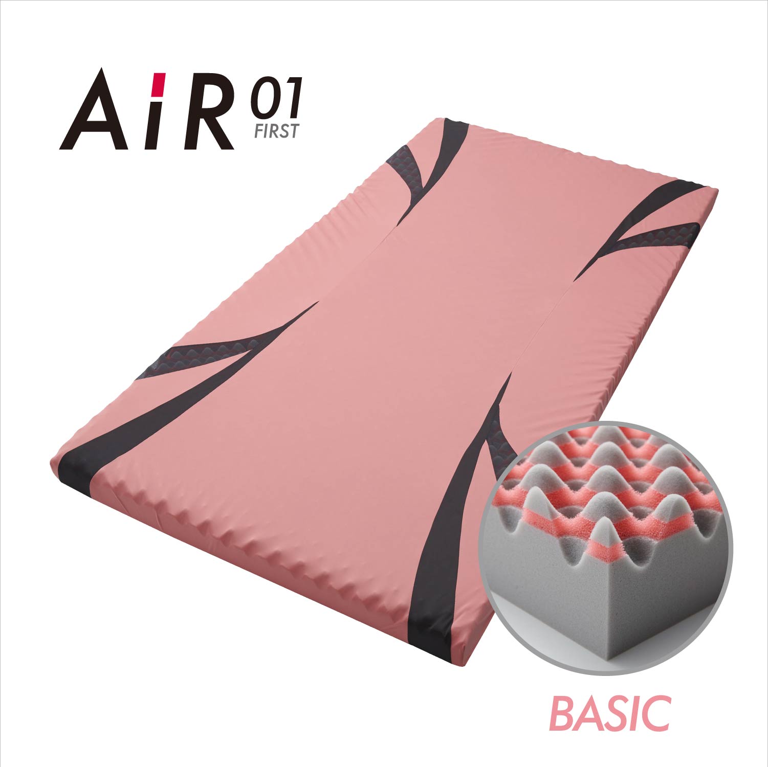 nishikawa[西川][エアー01] マットレス／BASICセミダブル送料込み