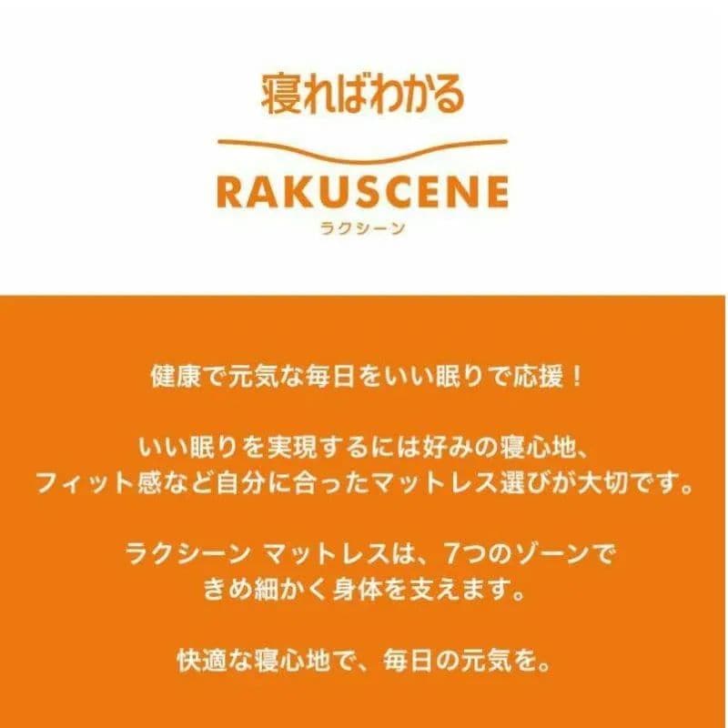 昭和西川 ラクシーン 寝ればわかるマットレス デラックス マットレス ダブル ネイビー 2228903383312 ダブル