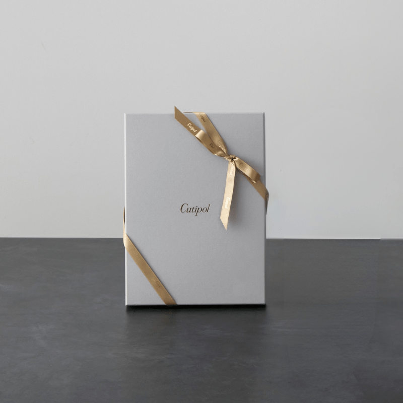 Cutipol クチポール GOAブラックシルバー デザート6本セット ギフトボックス(グレー) グレーボックス 6本セット