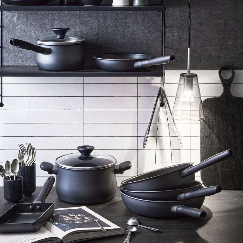 MEYE マイヤー ミッドナイト エッグパン 18cm MNH-EM