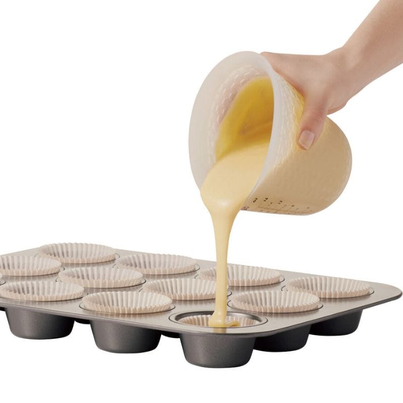 OXO オクソー シリコンメジャーカップ（中）11161000 (中)