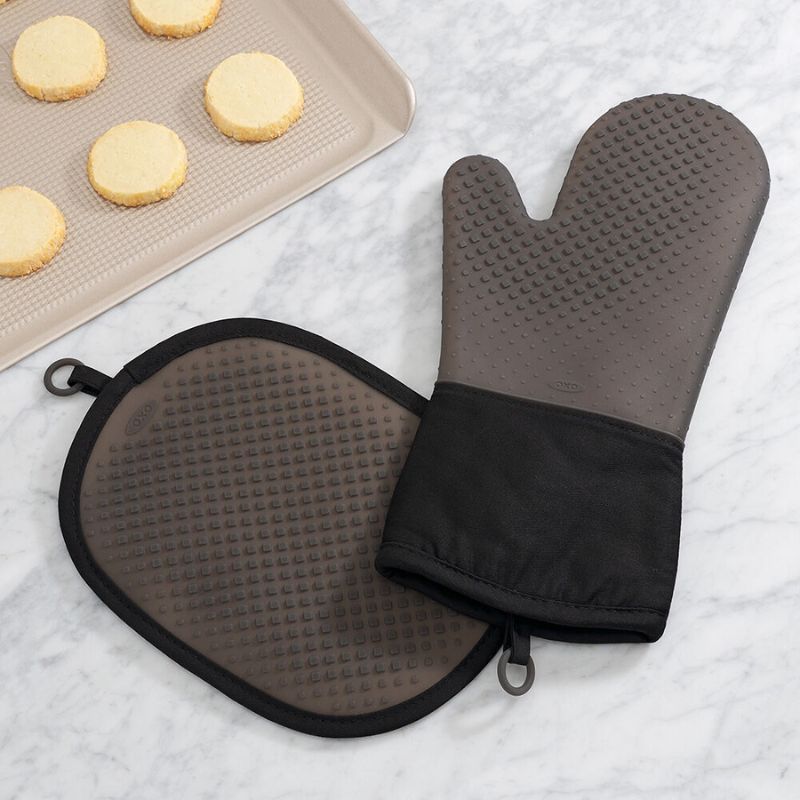 OXO オクソー シリコンオーブンミット ブラック 11219800