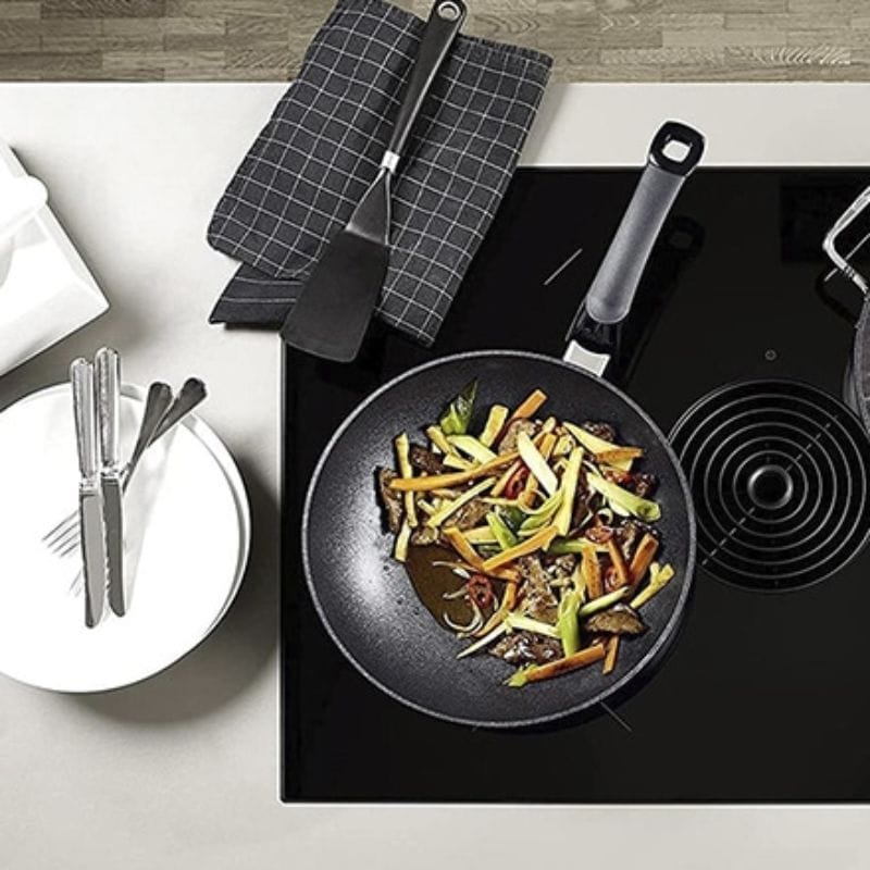 Fissler フィスラー アダマント ウォックパン 28cm ブラック 157-805-28-100