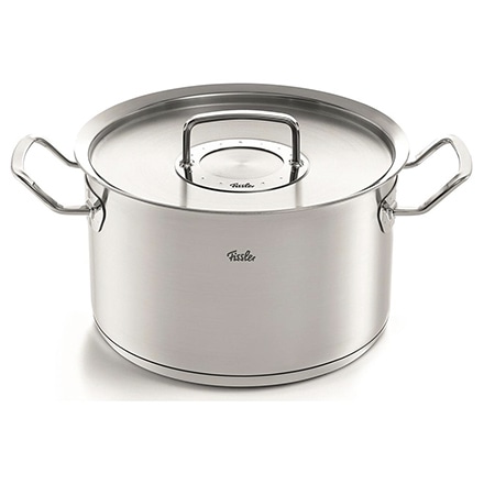 Fissler フィスラー オリジナル プロフィ コレクション シチューポット 24cm シルバー 両手鍋 ガス火 IH対応 084-128-24-000 24cm