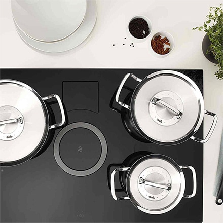 Fissler フィスラー オリジナル プロフィ コレクション キャセロール 20cm シルバー 両手鍋 ガス火 IH対応 084-138-20-000 20cm