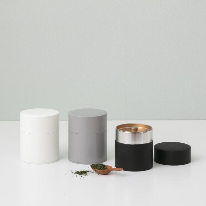 にちにち道具 塗り缶 平 150g マットブラック マットブラック 150g