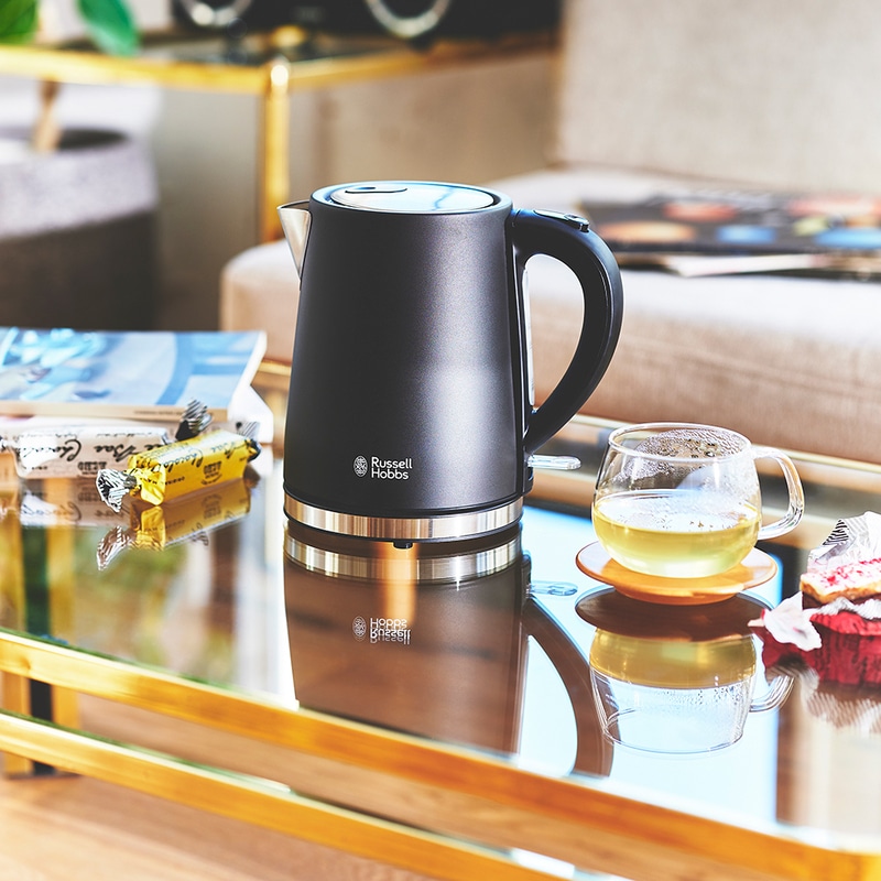 Russell Hobbs ラッセルホブス ベーシックケトル ブラック 7013JP-BK ブラック