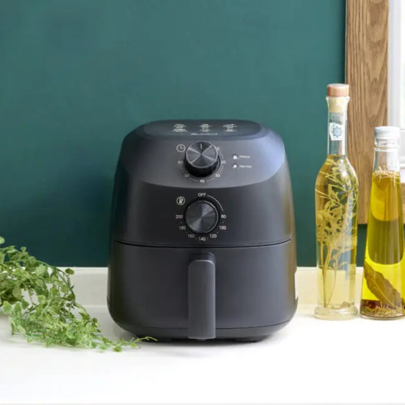 AL COLLE ノンフライクッカー ブラック ANF-1200/KV